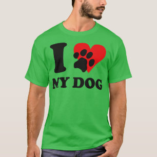 I Kärlek My Hund T Shirt