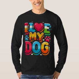 I Kärlek My Hund T Shirt