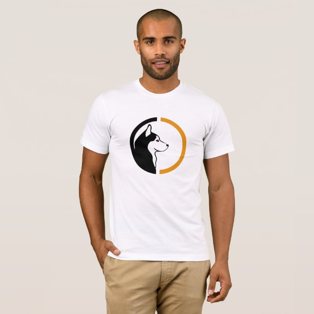 i kärlek my hund tee shirt (Hel framsida)