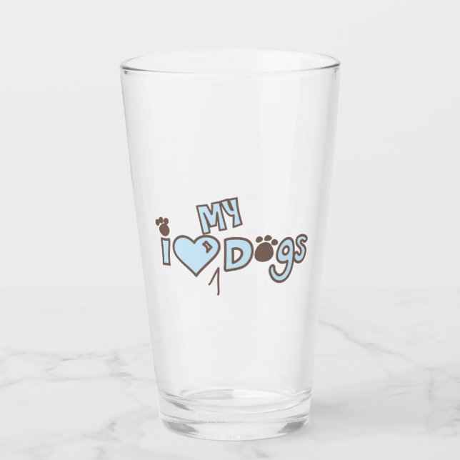 I Kärlek My Hundar Glaskopp (Framsida)