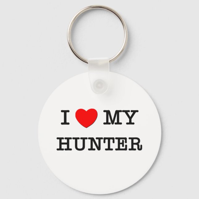 I Kärlek My HUNTER Nyckelring (Framsida)
