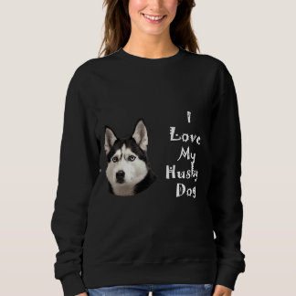 I Kärlek My Husky Hund T Shirt