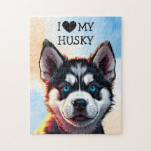 I Kärlek My Husky Personlig