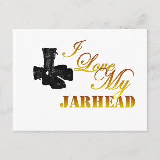 I Kärlek My Jarhead 4 Vykort