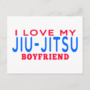 I Kärlek My Jiu-Jitsu Boykompis Vykort