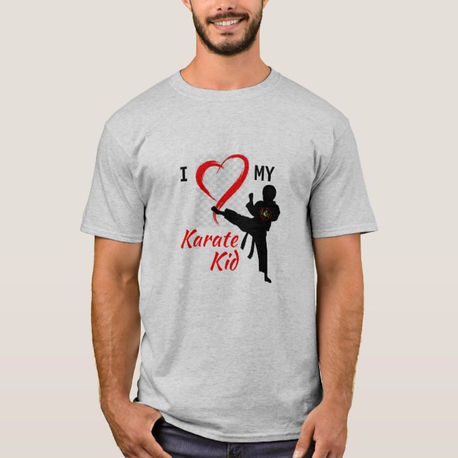 "I Kärlek My Kajukenbo Karate Kid" T Shirt (Framsida)
