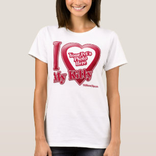 I Kärlek My Kattunge - Foto T-shirt