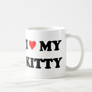 I Kärlek My Kattunge Kaffemugg