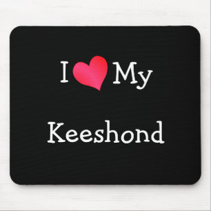 I Kärlek My Keeshond Musmatta