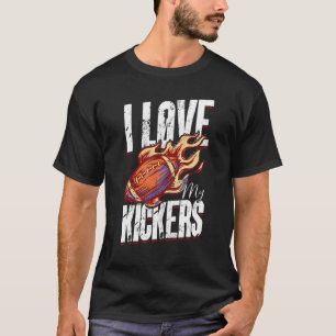 I Kärlek My Kickers Fantasy Football T Shirt