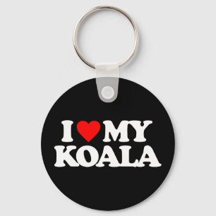 I KÄRLEK MY KOALA NYCKELRING
