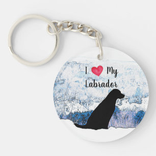 I Kärlek My Labrador - Black Hund - Svart lab