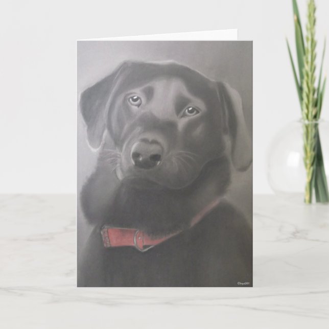 I kärlek my Labrador Kort (Framsida)