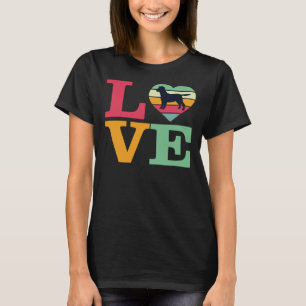 I Kärlek My Labrador Labrador Owner Hund Hund T Shirt