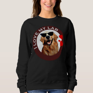 I Kärlek My Labrador Retriever Brown T Shirt