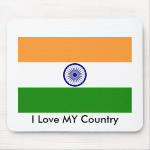 I Kärlek MY Land Indien Musmatta