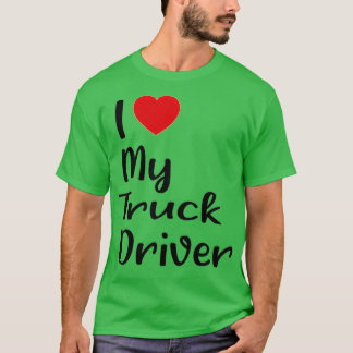 I Kärlek My Lastbil Driver 4 T Shirt