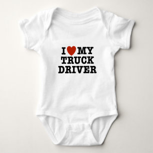 I Kärlek My Lastbil Driver Tröja