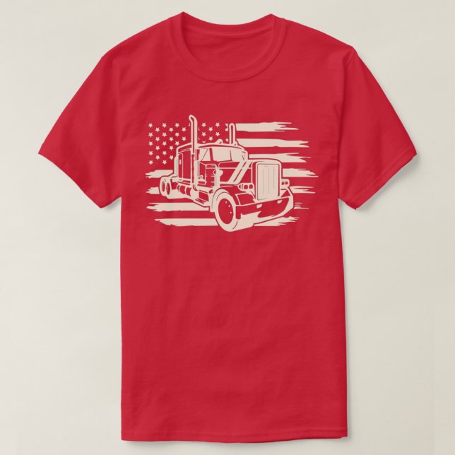I kärlek My lastbil, drivrutinen ClassicCopy T Shirt (Design framsida)