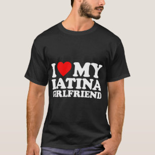 I Kärlek My Latina Girlkompis T-Shirt
