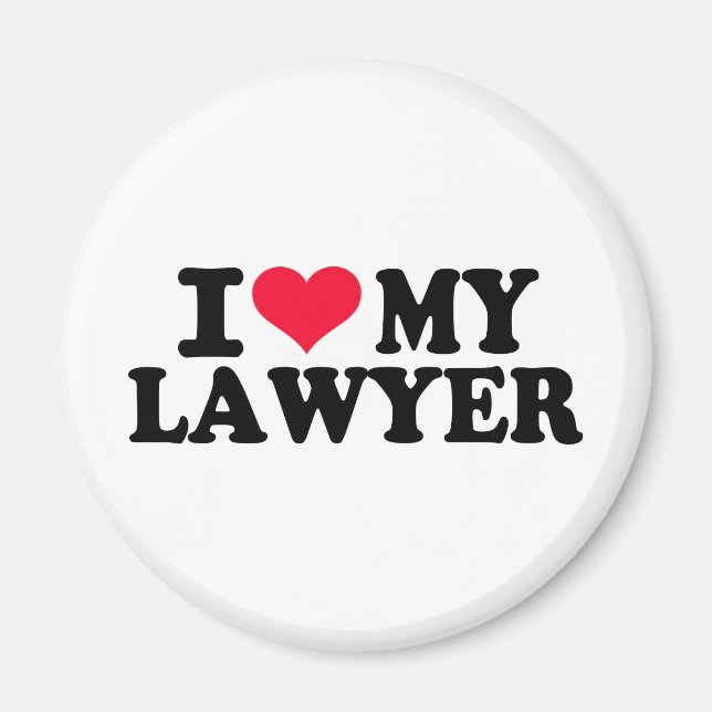 I kärlek my Lawyer Magnet (Framsidan)