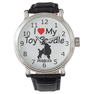 I Kärlek My Leksak Pudel Hund Watch Armbandsur