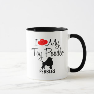 I Kärlek My Leksak Pudel Mugg