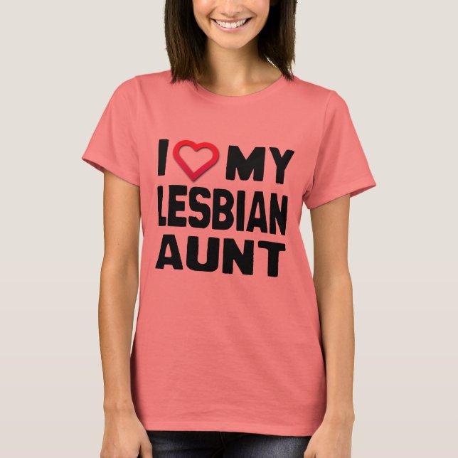 I KÄRLEK MY LESBISK MOSTER - TEE SHIRT (Framsida)
