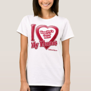 I Kärlek My Llamas - Photo T-shirt