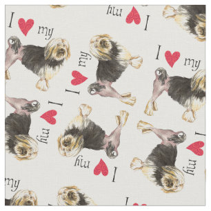 I Kärlek my Lowchen Tyg