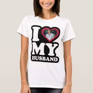 I Kärlek My Make - Anpassningsbar Photo Personlig T Shirt