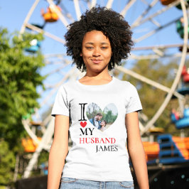 I Kärlek My Make Heart Anpassningsbar Personlig Ph T Shirt