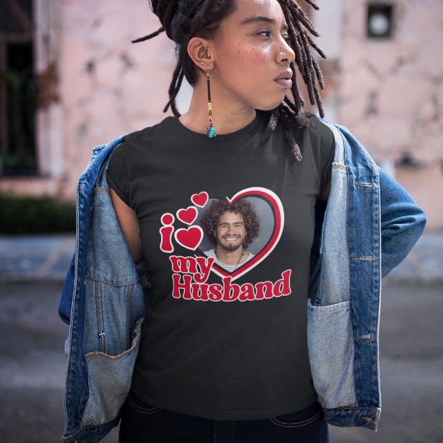I Kärlek My Make Heart Photo T Shirt (Skapare uppladdad)