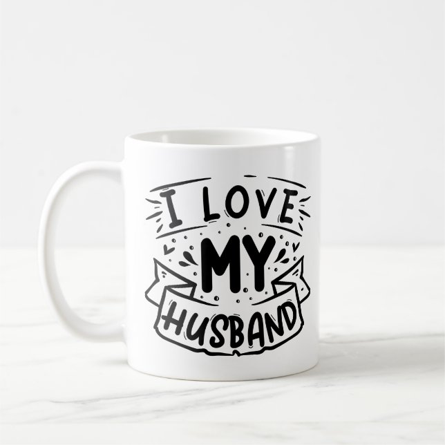 I kärlek My Make Kaffemugg (Vänster)