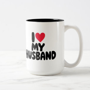 "I Kärlek My Make - Romantic Valentine Day Gift Två-Tonad Mugg