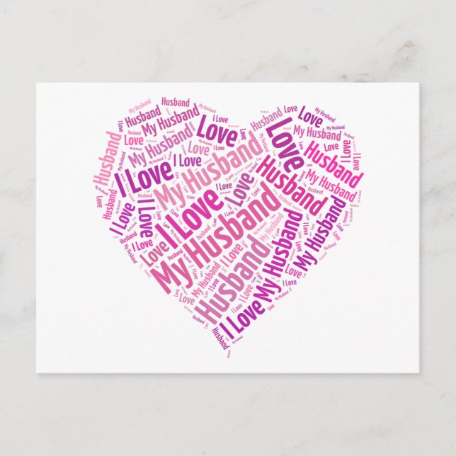 I Kärlek My Make Vykort (Framsida)