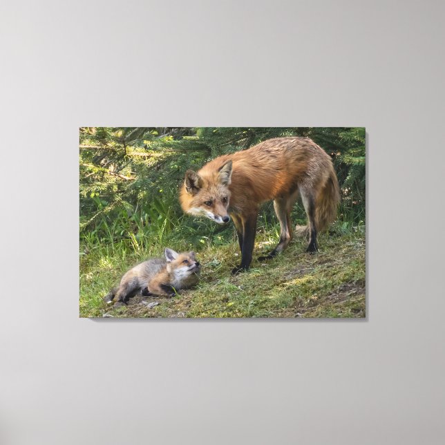 I Kärlek My Mamma Canvastryck (Framsida)