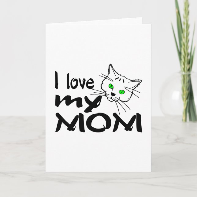 I Kärlek My Mamma Kort (Framsida)