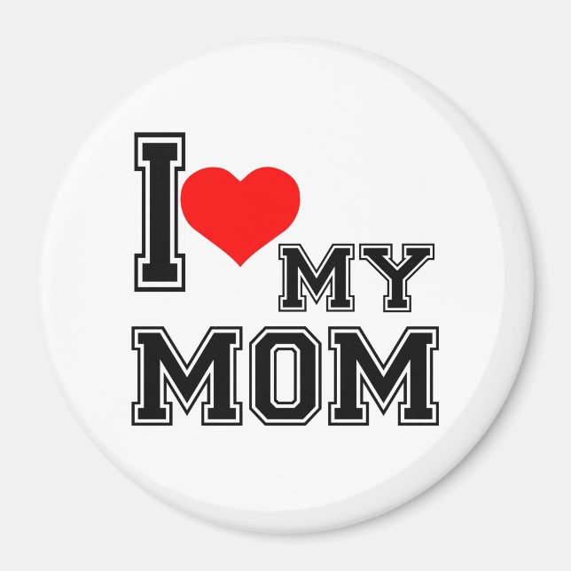 I KÄRLEK MY MAMMA MAGNET (Framsidan)
