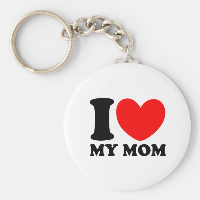 I Kärlek My Mamma Nyckelring (Framsidan)