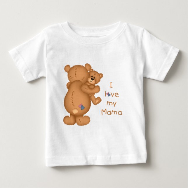 I Kärlek My Mamma - spädbarn T Tee Shirt (Framsida)