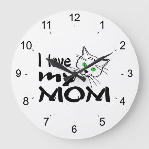 I Kärlek My Mamma Stor Klocka