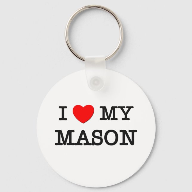 I Kärlek My MASON Nyckelring (Framsida)