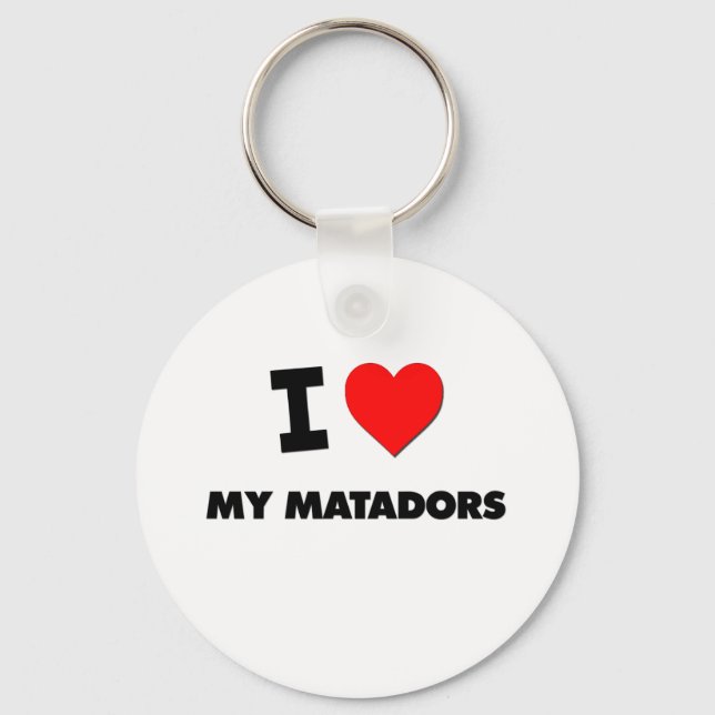 I Kärlek My Matadors Nyckelring (Framsida)