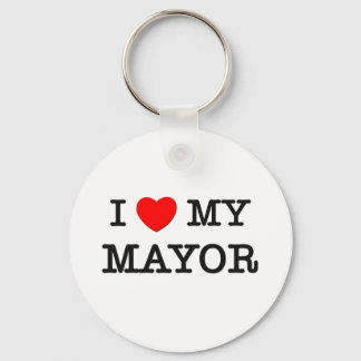 I Kärlek My MAYOR Nyckelring