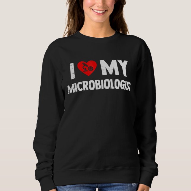I Kärlek My Microbiolog Medical Technolog Rese T Shirt (Framsida)
