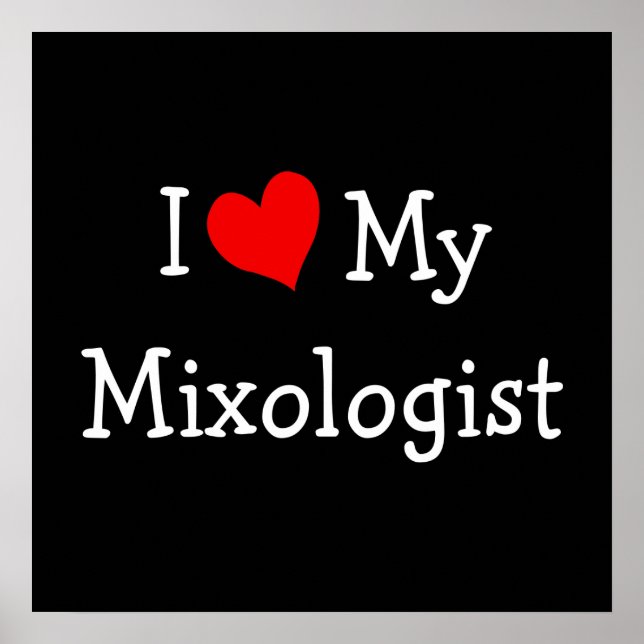 I Kärlek My Mixolog Poster (Framsidan)