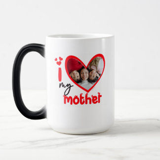 I Kärlek My Mor Photo Gift Coffee Mugg