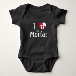I Kärlek My Morfar (mor far) söta baby T Shirt