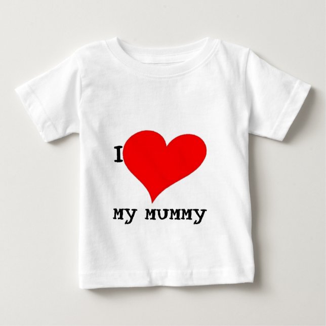 I KÄRLEK MY MUMMY T SHIRT (Framsida)